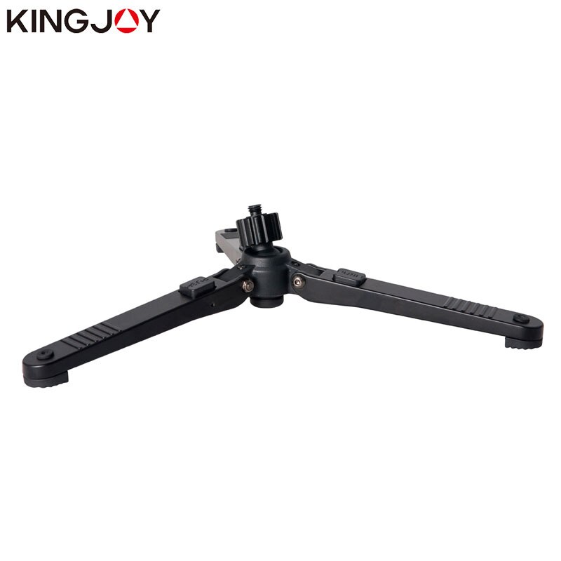 Kingjoy M3 Mini Tafel Statief Benen Professionele Aluminium Monopod voor Statiefkop Selfie Stok Uitschuifbare telefoon para movil Camera