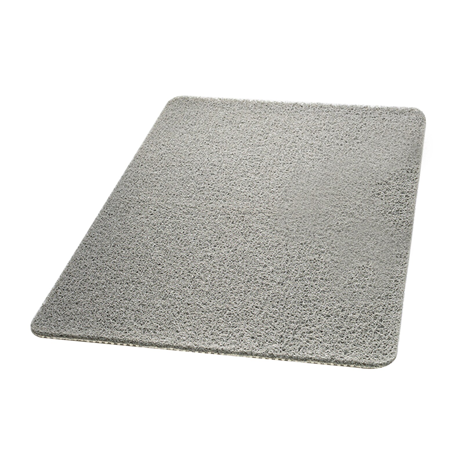 Douche Mat Antislip Bad Mat Water Absorberende Deur Mat Sneldrogend Wasbaar Pvc Loofah Badmat Voor Badkamer Slaapkamer keuken: Light Grey