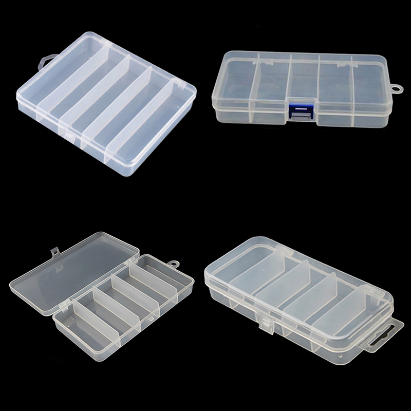 Fishing Tackle Box 5 Compartment Hook Box Fishing Tackle Accessories Lure Hook Boxes Fishing Tackle Box
