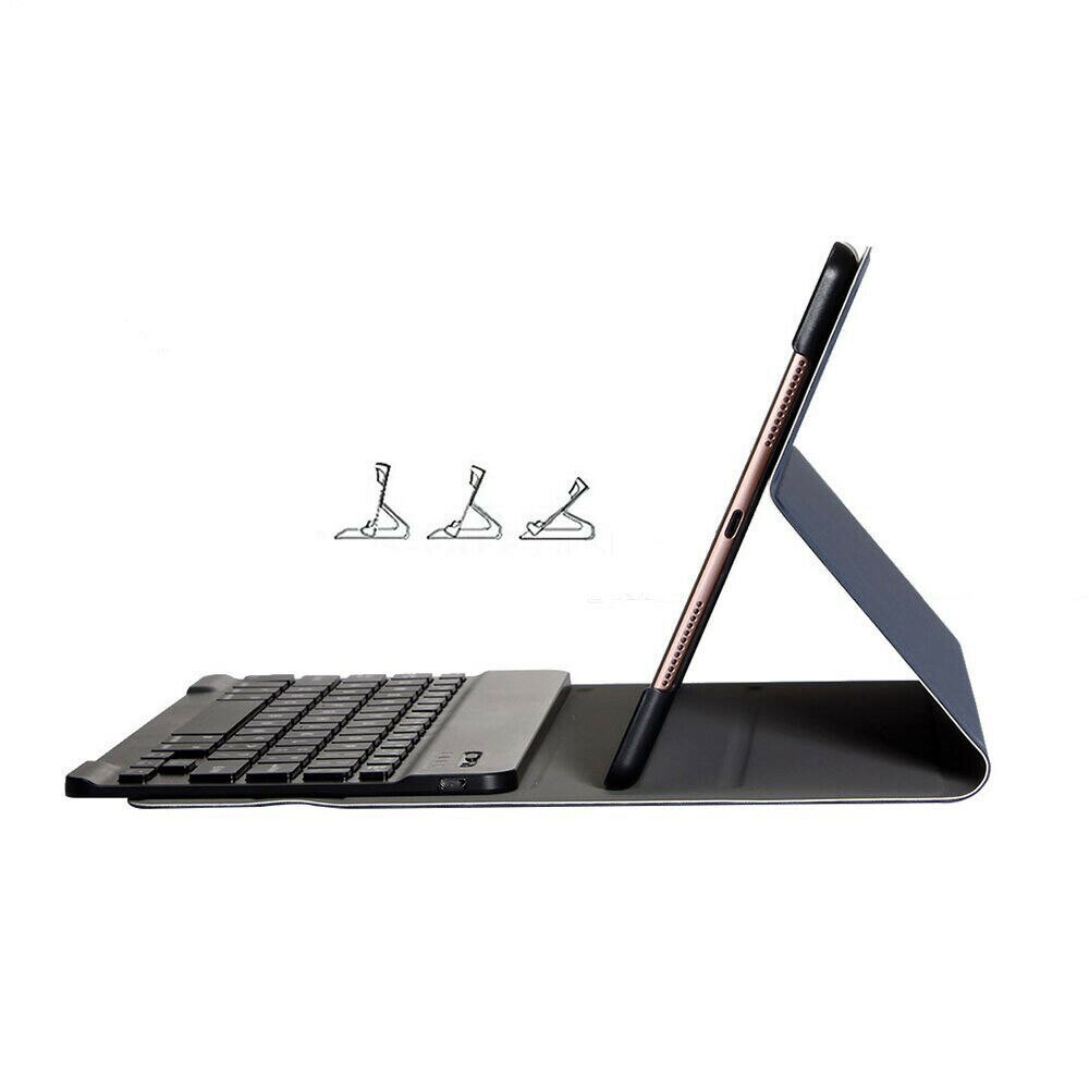 Bluetooth Wireless Keyboard Leather Case for iPad Pro 10.5 Inch A1701 A1709 Tablet Stand Flip Detachable Keyboard Case