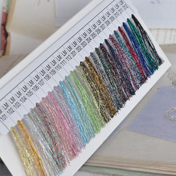 Good Japan 24 color flashing Sewing thread,Embroidery thread