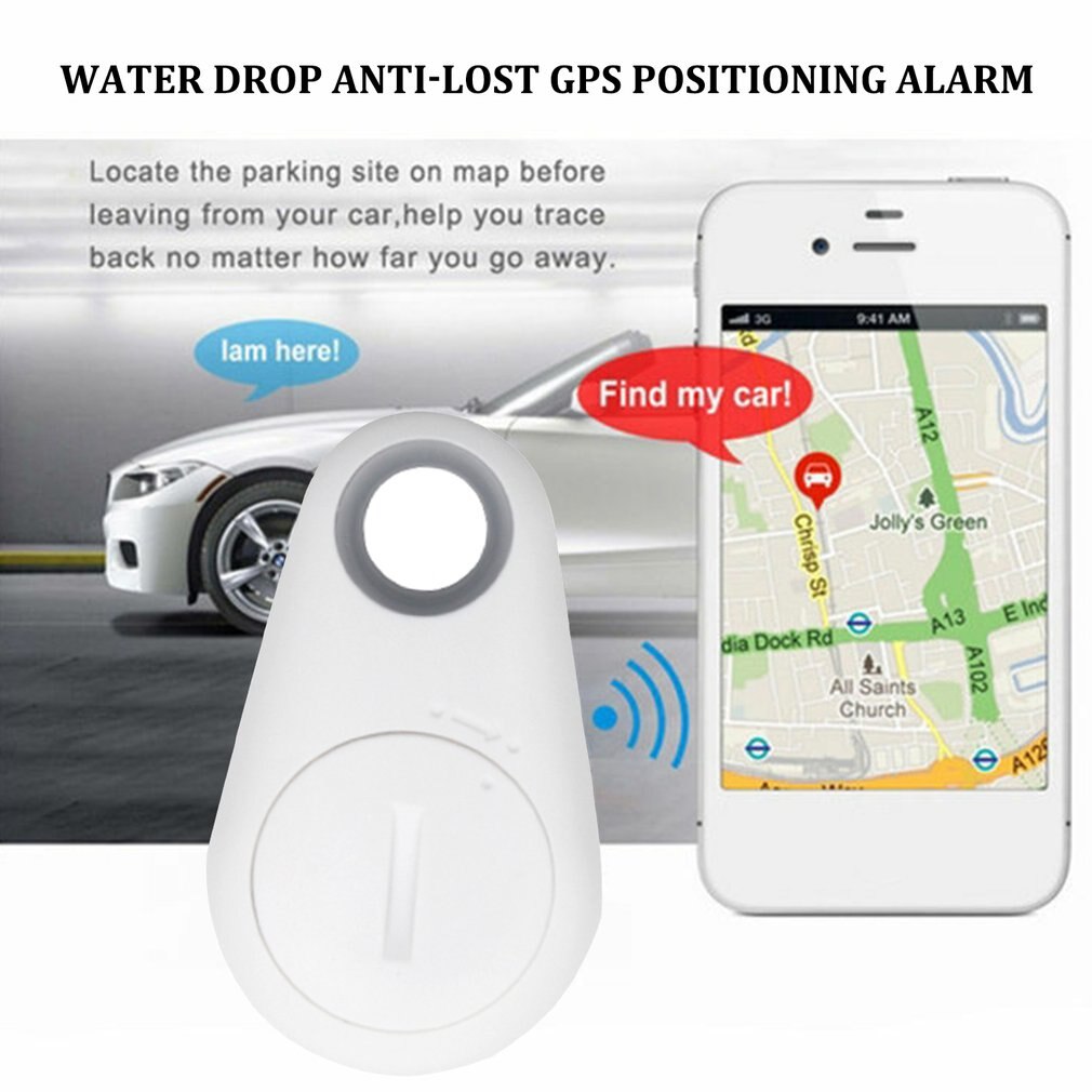 Smart Wireless 4.0 Key Anti Lost Finder Tracker Alarm GPS Locator Wireless Positioning Wallet Pet Key