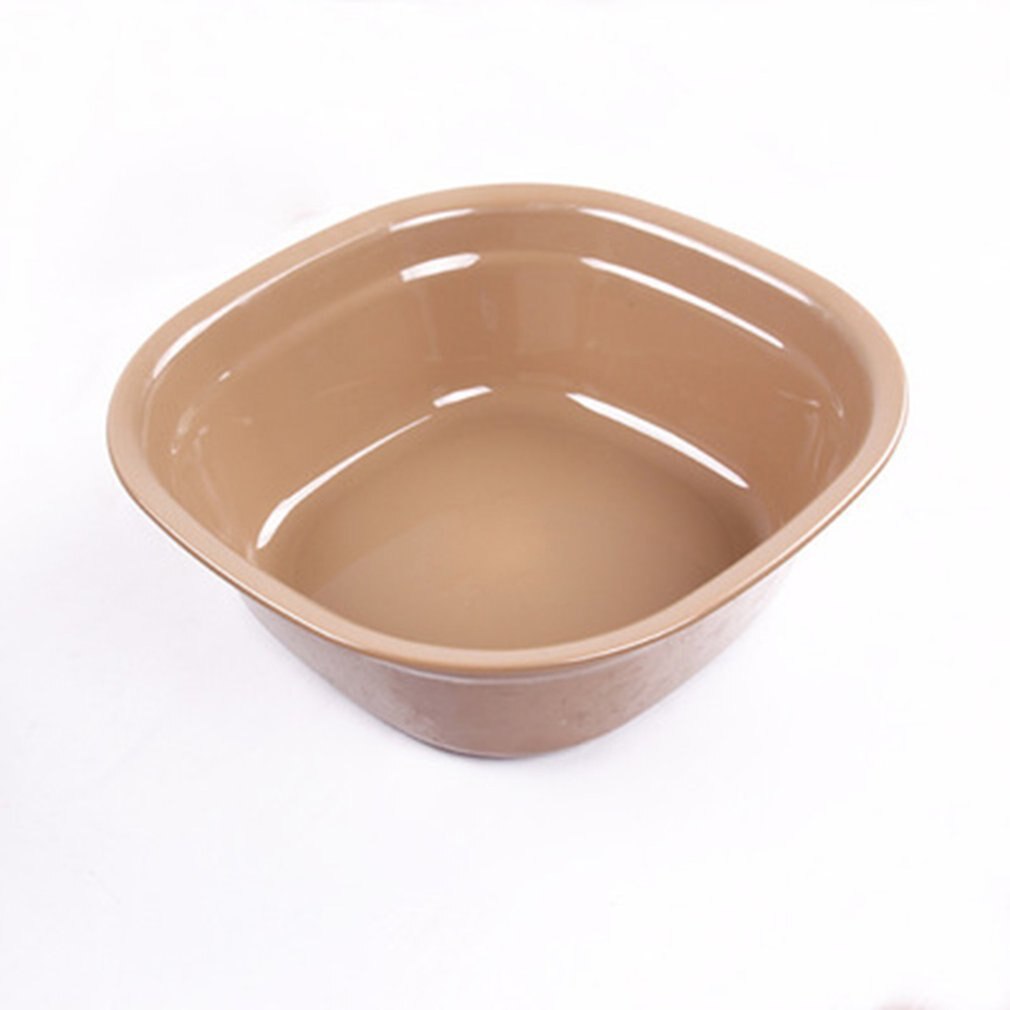 Tragbare freundlicher Waschbecken Baby Arsch Waschen Becken Kunststoff zerschmettern nachweisen Badewanne Gesicht Fuß Waschbecken Schlecht Zubehör: M Kaffee