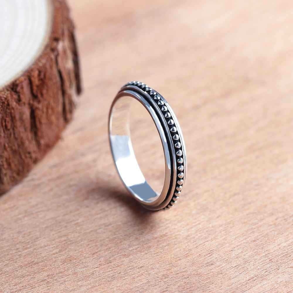 Vintage Women Ring Classic Infinite Beads Wrapped Around Wedding Rings for Women Wedding Party Jewelry