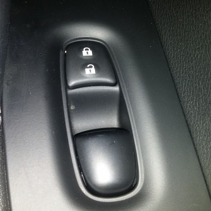 7 LED Auto Power Window Switch/Single Window switch With LED For Nissan Qashqai/Altima/Sylphy/Tiida/X-Trail Orange light: Front Right