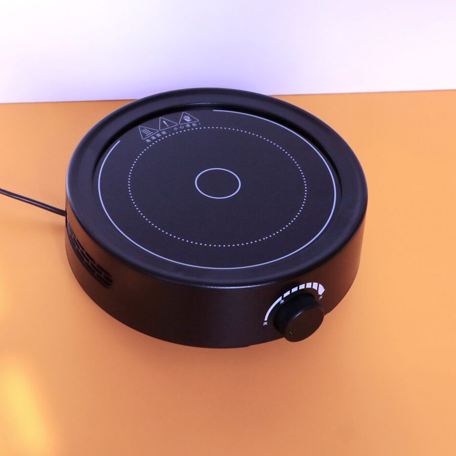 750W Mini Electric Stove Plate Cooking Plate Multifunction Coffee Tea Heater Home Appliance Plates for Kitchen 220V: black