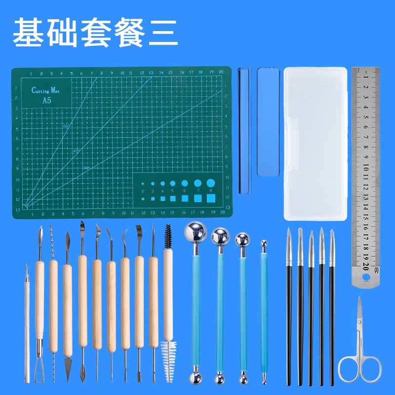 DIY Art Clay Pottery & Ceramics Tool set Crafts Clay Sculpting Tool Modeling Handmade Clay Tools set