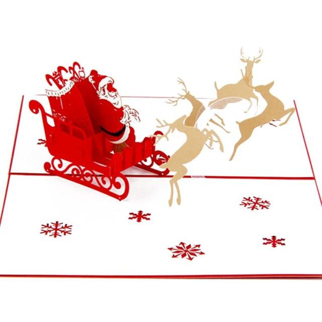 1 stücke Weihnachten Diy Nachricht Andenken Geburtstag Festival Hochzeit p84 Gruß Karte: 11