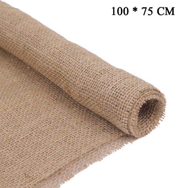 Photography Backdrop Props Yellow Burlap Cloth Linen Cloth Pad Retro Effect Shoot Background Material for Food Cosmetics Jewelry: 1000x750mm