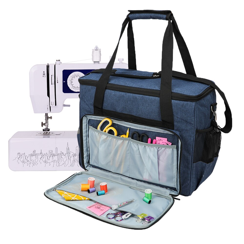 Large Sewing Machine Bag Storage Container Accessories Multi-functional Portable Travel Home Organizer Craft Knitting Tools Case