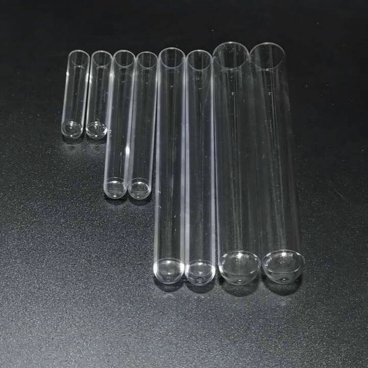 12 stks/partij 20*180mm Ronde bodem Glazen reageerbuis voor Lab Experimenten