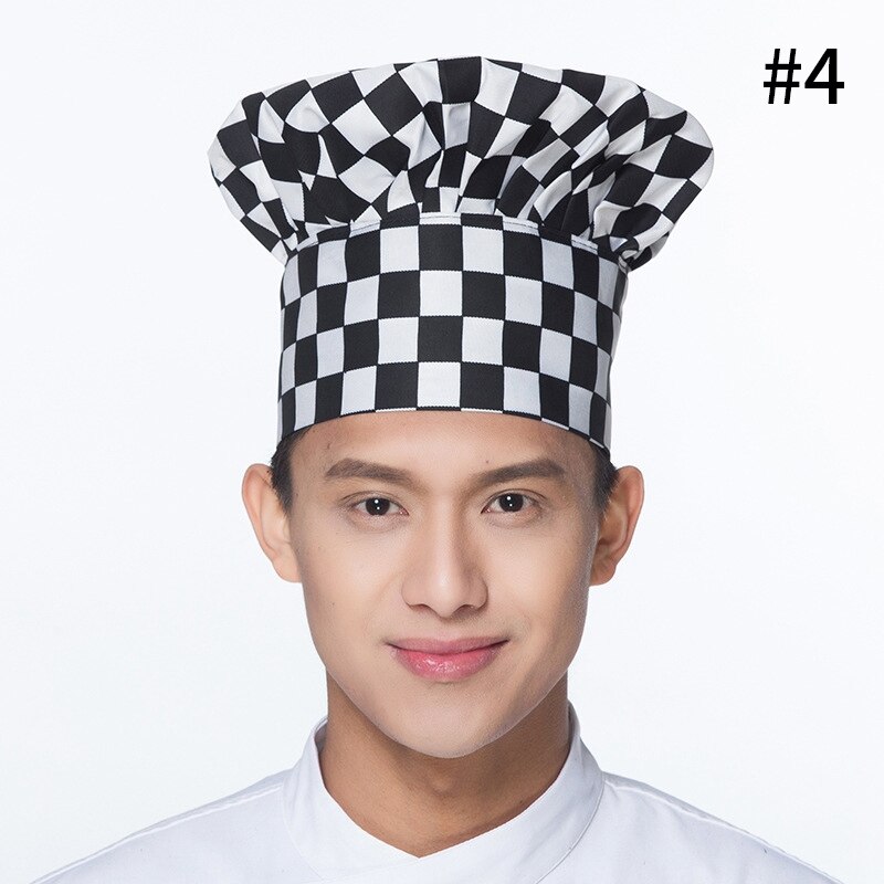 Sombreros de cocinero Chef del restaurante cocina sombreros Hotel sombreros de camarero de Cocina Barbacoa champiñones ropa de servicio de alimentos Accesorios: style4