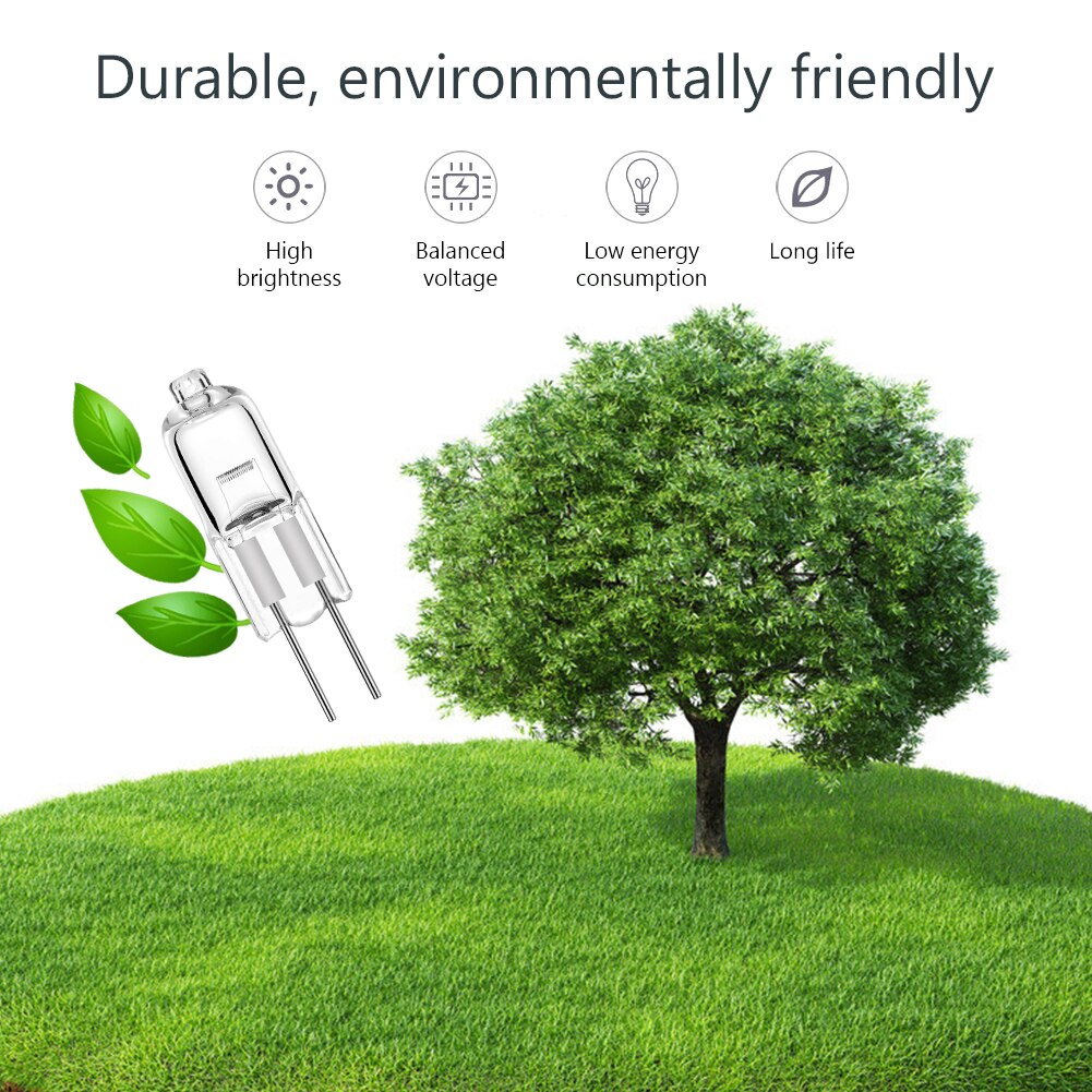 10Pcs 12V 5W/10W/20W/35W/50W G4 Halogeen lamp 12V G4 Lamp G4 Halogeen Lamp Warm Wit Lamp Lamp Kralen Vervanging Home Verlichting