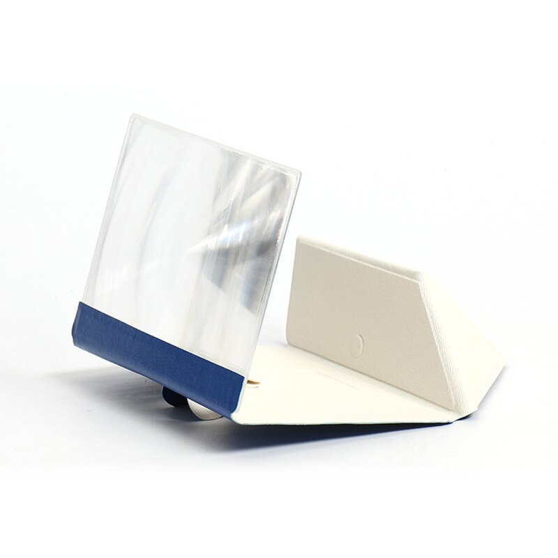 Universal- Vergrößert Bildschirm 3D HD Glas Lupe Klapp Tragbare Halterung ABS Schreibtisch Telefon Bildschirm Stehen Für praktisch