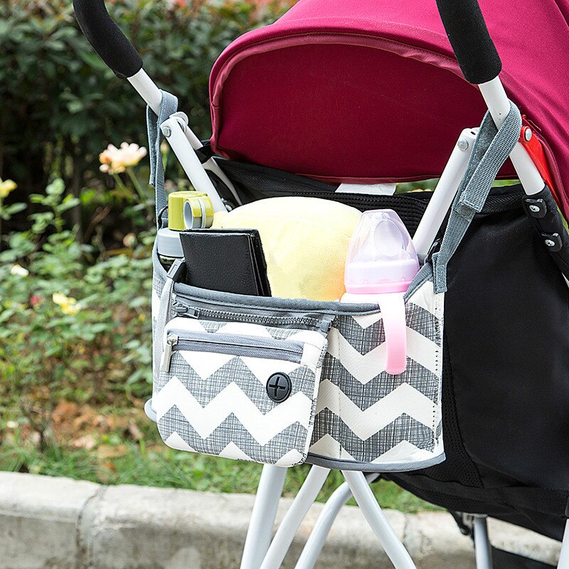 Impermeabile Grande Capacità Del Bambino Passeggino Accessori Organizer Passeggino Appeso sacchetto Del Pannolino della Mummia Sacchetto di Cura