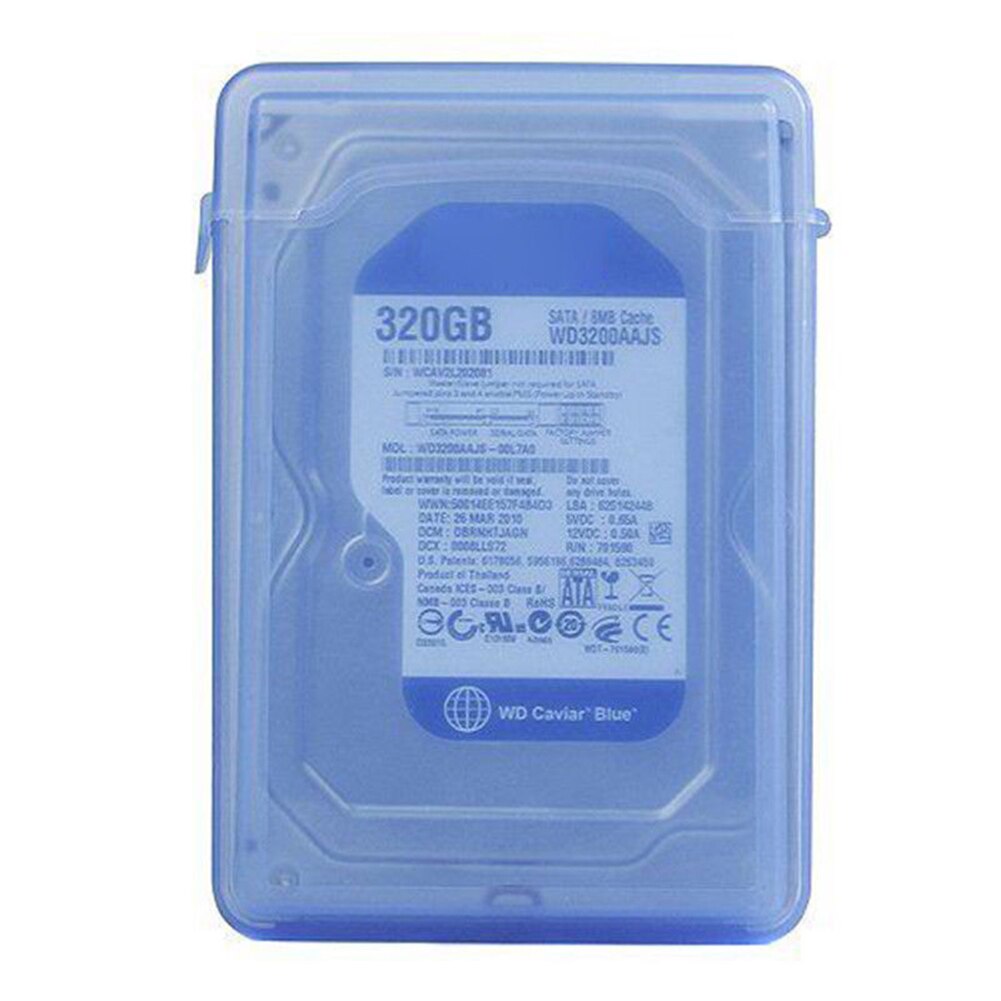 3.5 Inch Dustproof Protection Box for SATA IDE HDD Hard Disk Drive Storage Case Hard Drive Disk Storage Box