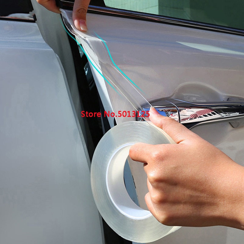 Auto Deur Transparante Stickers Edge Guards Anti-Collision Deur Strip Bumper Protector Voor Toyota Rav4 Rav-4