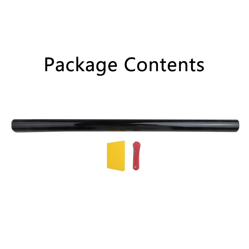 50*300cm Sticker UV Rejection Scratch resistant 15% Black Explosion-proof