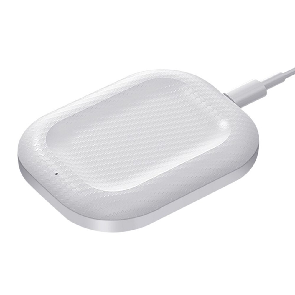 2 in 1 Wireless Charger Docking Station for Airpods 2 AirPods Pro Fast Charger for iPhone 8Plus X XS XR Xs 11 Pro: White