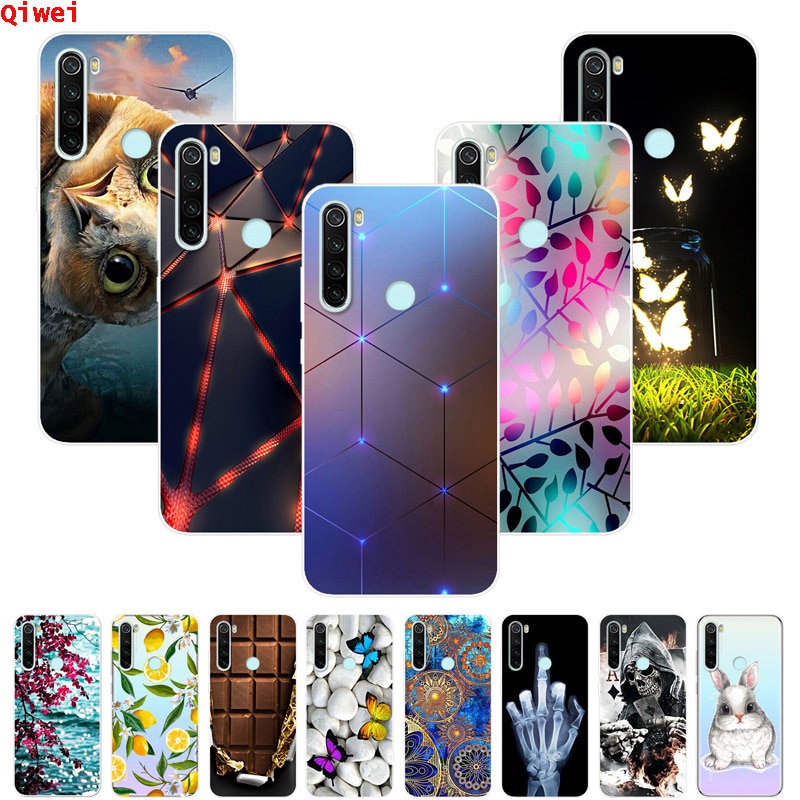 Note8T Capas For Xiaomi Redmi Note 8T Case Silicone Soft TPU Back Cover Phone FundasFor Xiaomi Redmi Note 8T 8 T Case Coque 6.3"