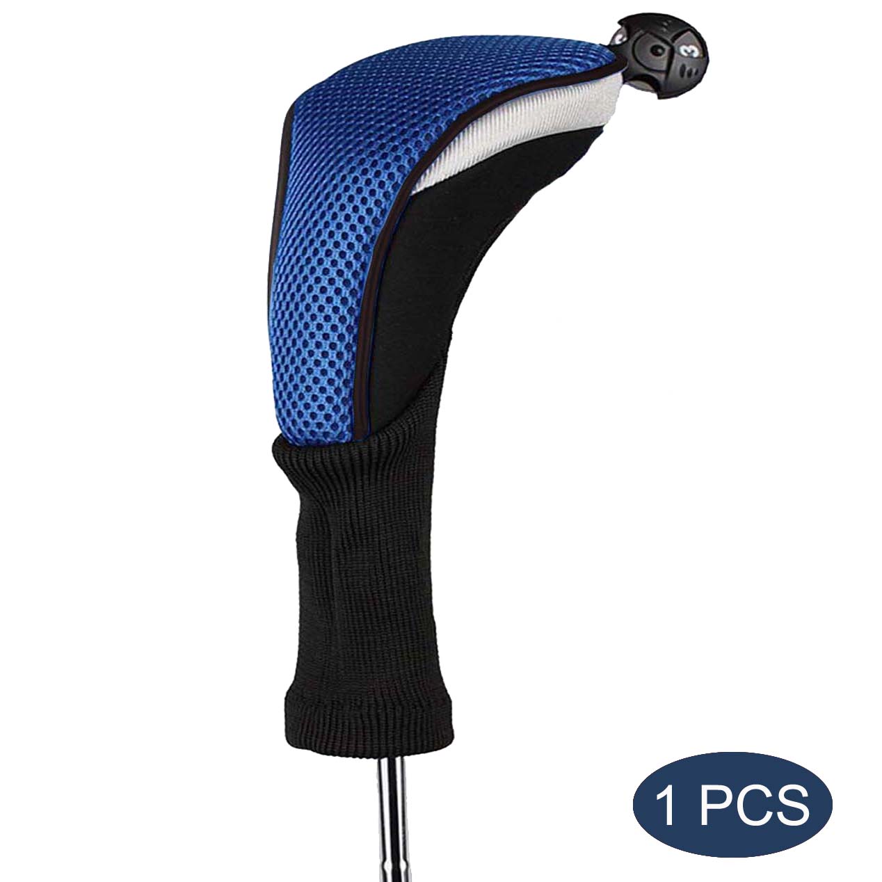 Driver Fairway Hybrid Golf Club Head Covers Putter Woods Cover Protector Verwisselbare Tag Nummer No.1 3 5 7 X: Blue-Fairway-1Pcs