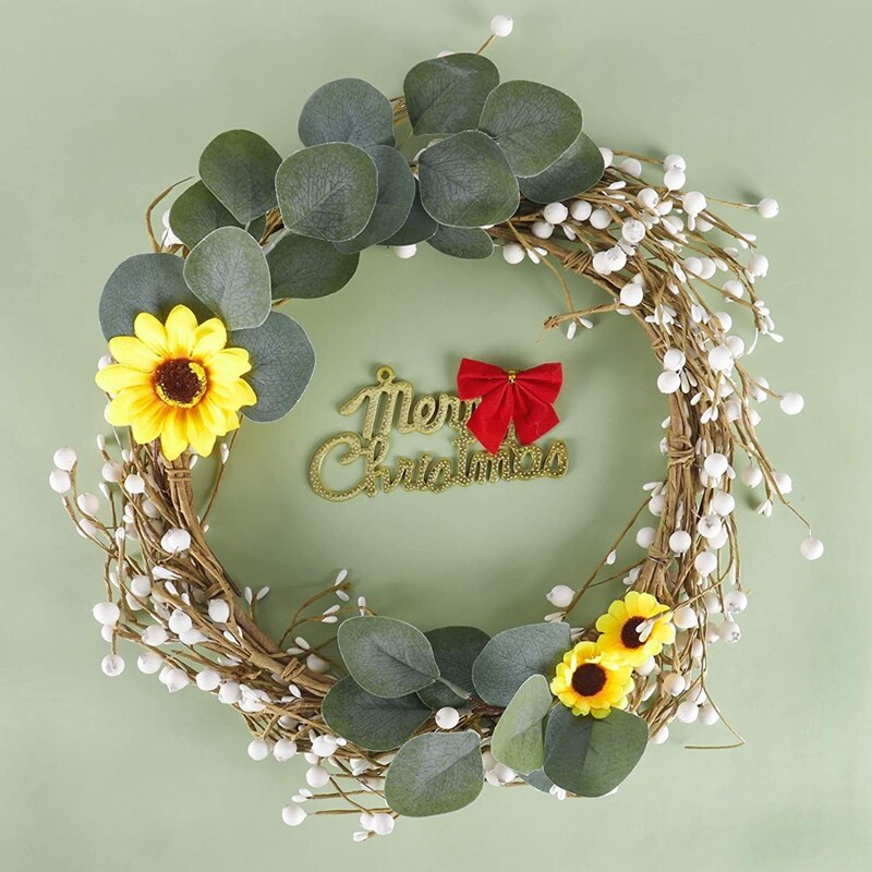 24Pcs Kunstmatige Eucalyptus Bladeren Stengels Faux Eucalyptus Greenery Plant Voor Boeket Vaas Filler Home Decor Bloemen
