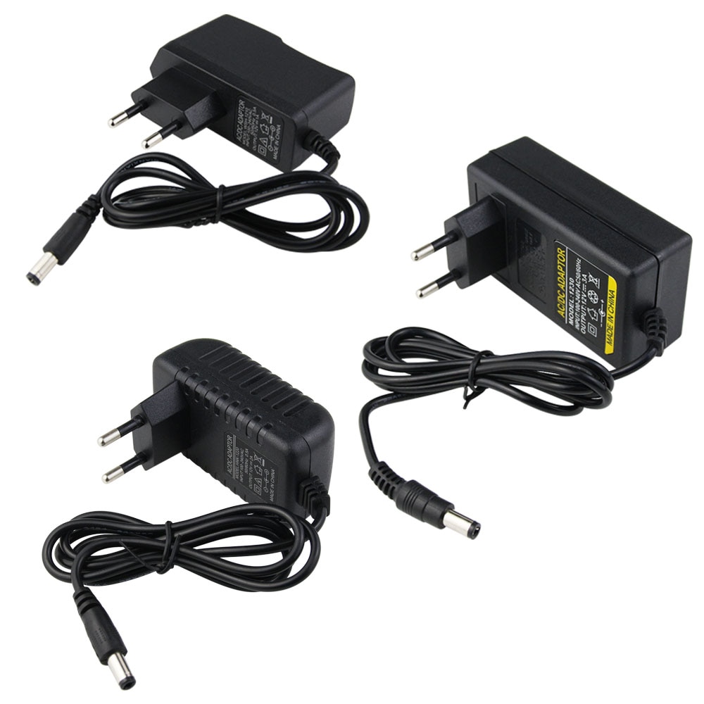DC12V 1/2/3/5/6/8/10A commutateur adaptateur d'alimentation pour LED bande 12V 5.5mm x 2.5mm sortie éclairage transformateur adaptateur 12W-120W