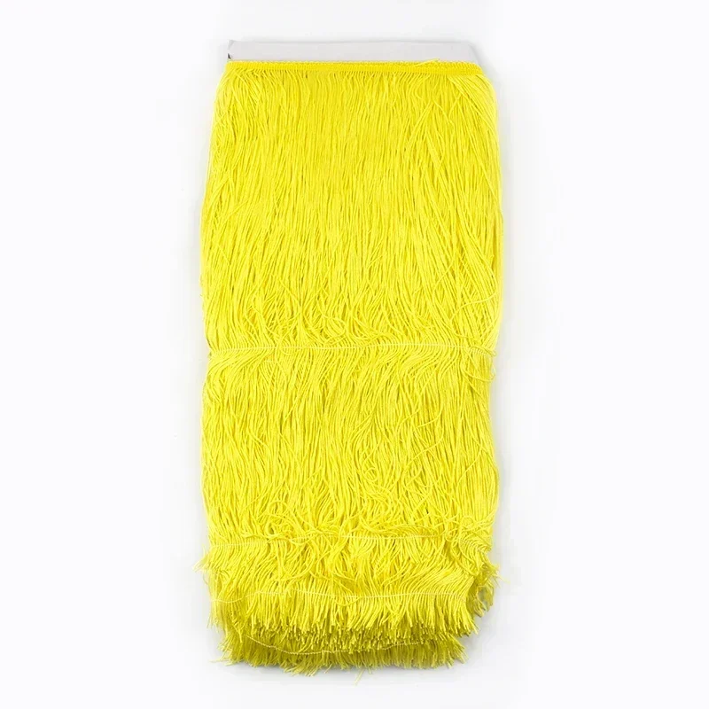 1/2/3M 50Cm Lange Franjes Kant Kwastje Latin Dans Rok Kwasten Fringe Gordijn Veters Trim kledingstuk Decor Trimmen Naaien Accessoire: M / Lavendel