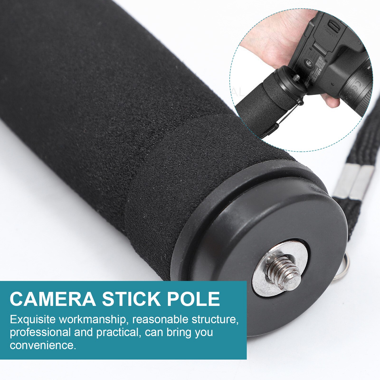 Monopod Voor Camera Aluminium Camera Stick Pole Inklapbare Unipod Stand