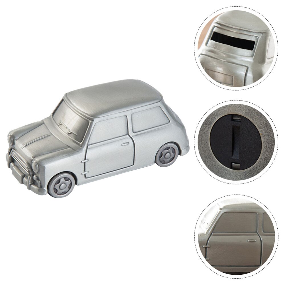 1Pc Auto-Vorm Alloy Creatieve Unieke Thuis Versiering Spaarpot Spaarvarken Besparing Pot Voor Kinderkamer Decor