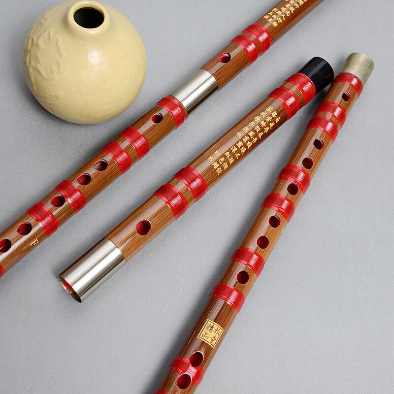 Guangya bitter bamboo second section bamboo flute beginner playing transverse flute instrument