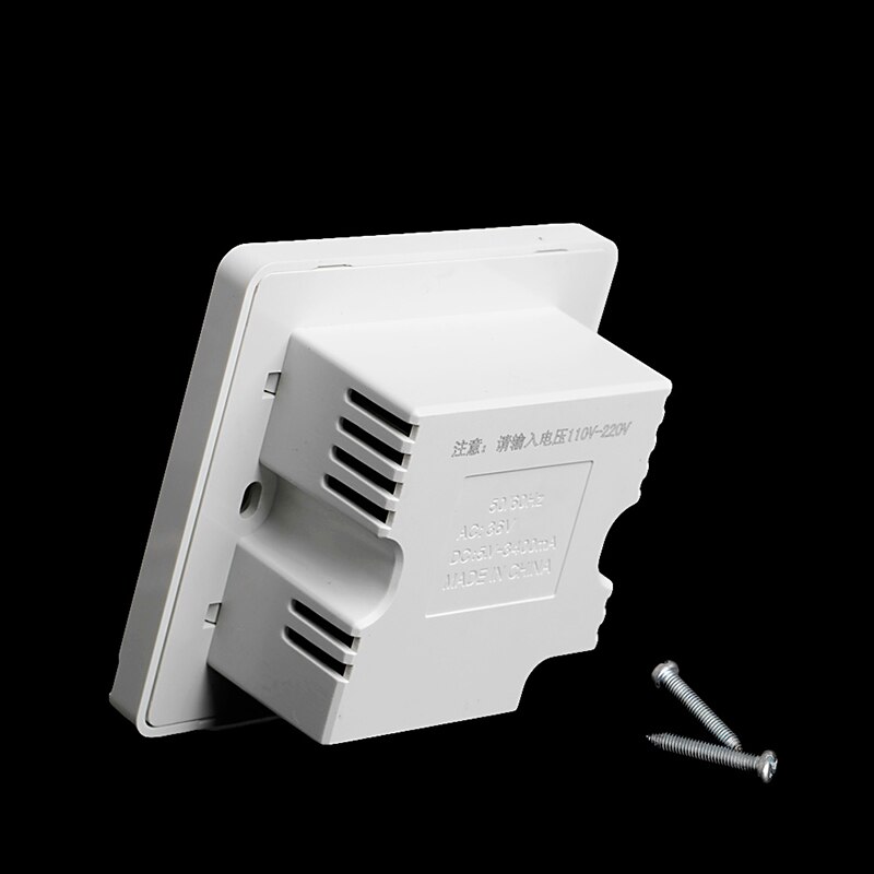 3.4A 6 Port USB Wall Charger Outlet Power Receptacle Socket Plate Panel Switch AC 110-220V Sockets1##