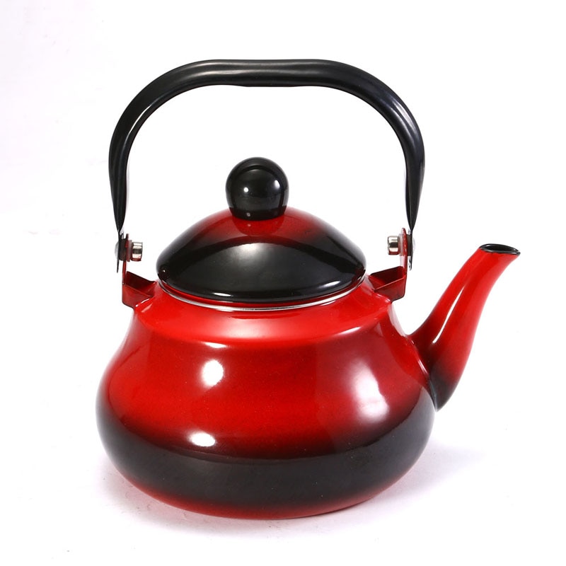 Waterkoker Dikke Emaille Pot Gouden Bloem Waterkoker Theepot Jug Braadpan Pot Inductie Kookplaat Gas Algemene Purpose