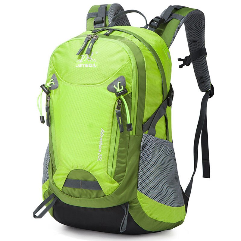 35L Hiking Backpack for Women Men Waterproof Outdoor Camping Backpack Travel Climbing Rucksack Sports Mountaineering Bag: Green