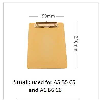 Nordic ins metal rustfri clipboard  a4 b5 a4 restaurant bestillingstavle menu skriveblok clipboard papirmappe: Grøn