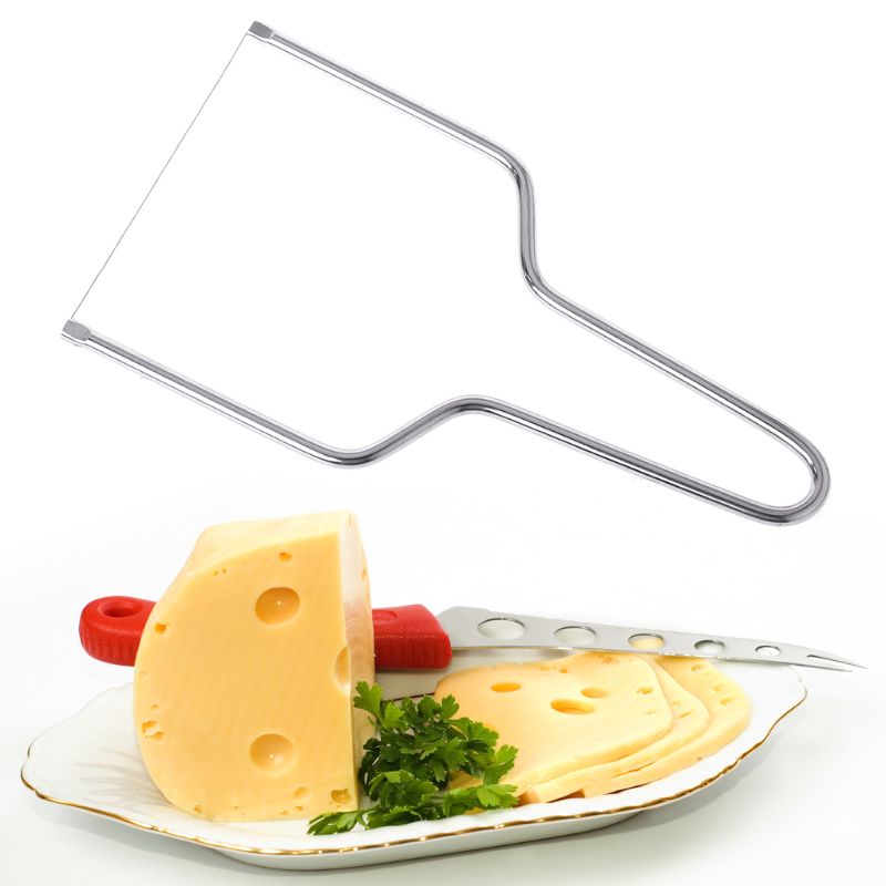 Cheese Plane Slicer Slicers With Wire Handheld Butter Cutter Stainless Steel Cheese Slicer Kitchen Accessory