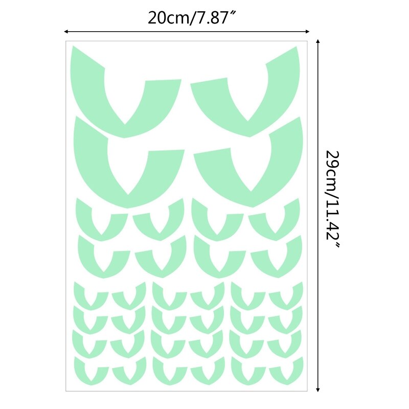 Wall Horror Glow Decal Halloween Voyeur Evil Eyes Stickers Party Decoration for Kids Bedroom Home Wallpaper