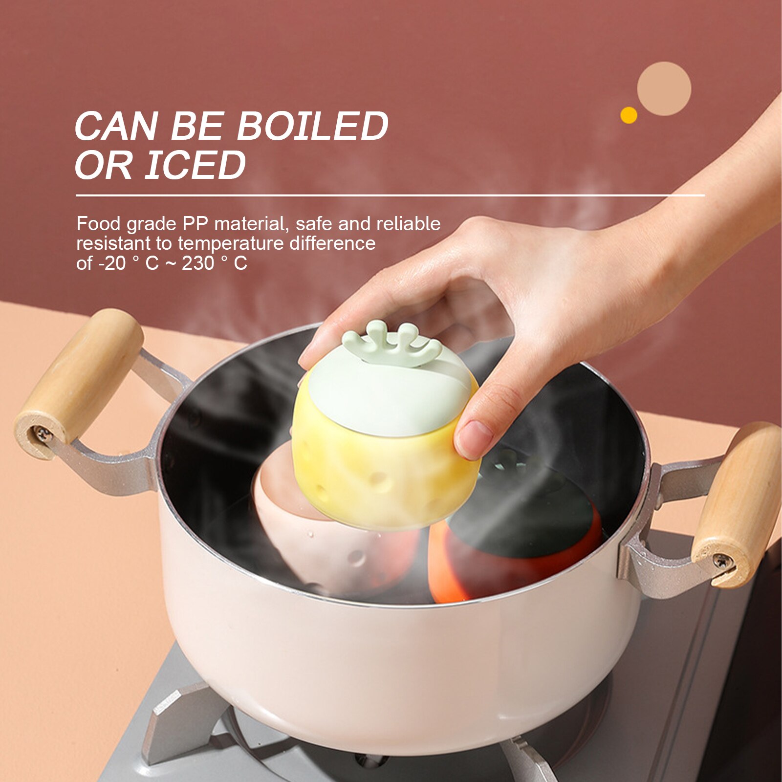 Silikon Ei Tasse Mini Ei Kessel Silikon Dampf Ei Tasse Küche Backen Zubehör Formen Gekochtes Ei Schüssel Kuchen Gelee bilden
