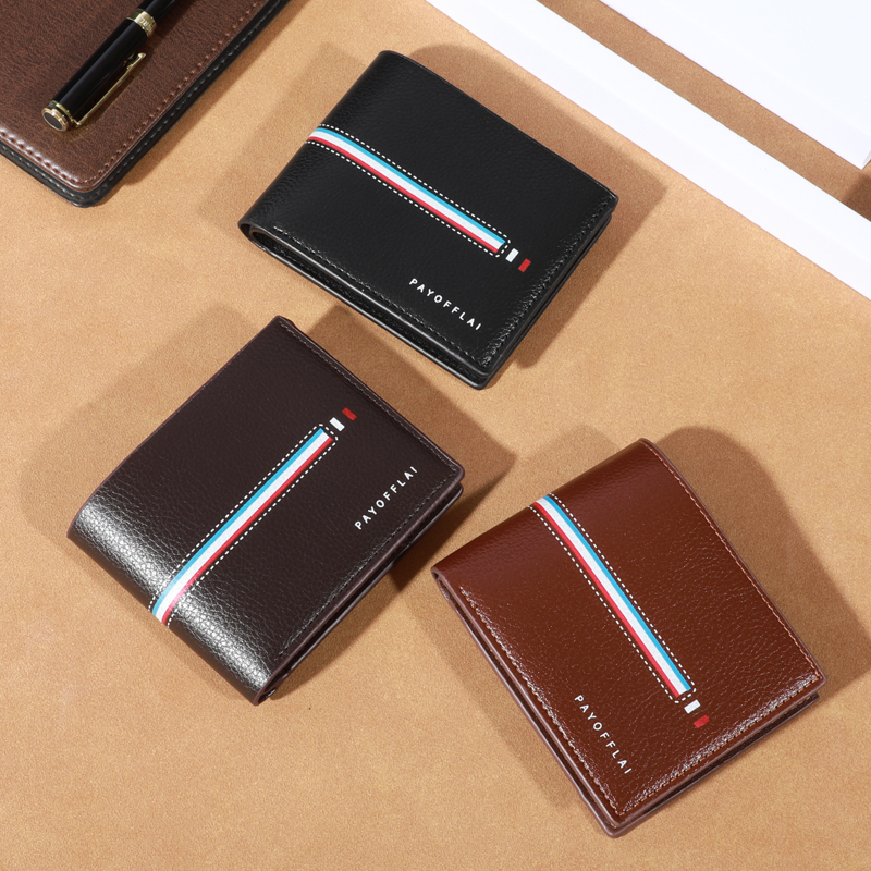 Slim Men's Wallet with Multiple Card Slots - Durable and Stylish Accessory for Everyday Use