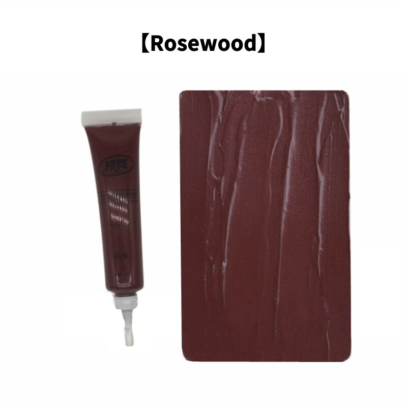 20 Color Wood Furniture Repair Paint Wax Solid Wooden Refinishing Paste Floor Furniture Scratch Fast Remover Repair Paint Tool: Rosewood