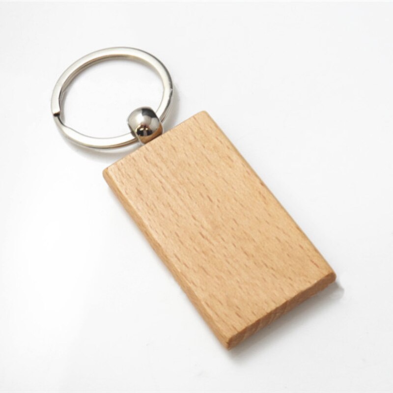 5 kpl tyhjä puinen avaimenperä tee itse puu avaimenperät avaimenperät mainosavaimenperä tee itse avaimen koristelutarvikkeet: 5