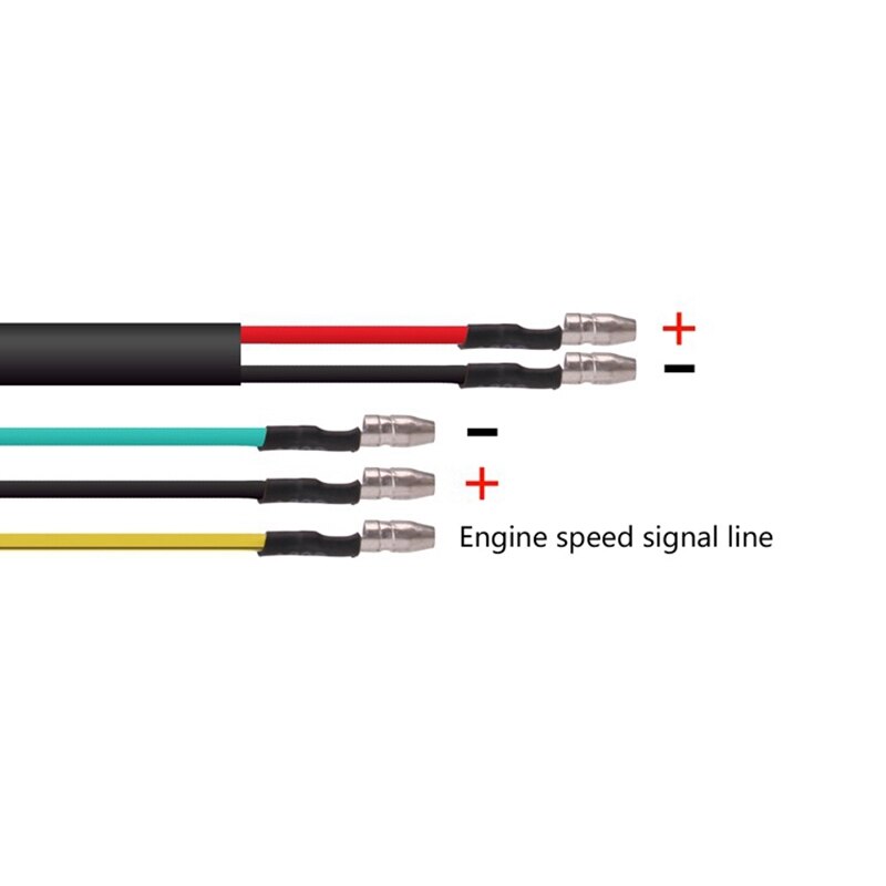 Digital Electronic Induction Ip65 Led Backlight Universal Motorcycle Speeeter Meter Counter 13K Rpm Shift Tachometer Gauge