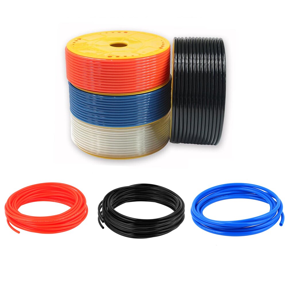 1 Meter High pressure Pneumatic Component PU Tube 4/6/8/10/12mm OD Air Line Polyurethane Hose for Compressor