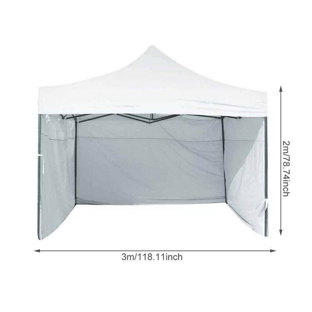 PITMT Tende Da Esterno, 2 Pezzi Tende Per Gazebo Antipioggia Con - 8