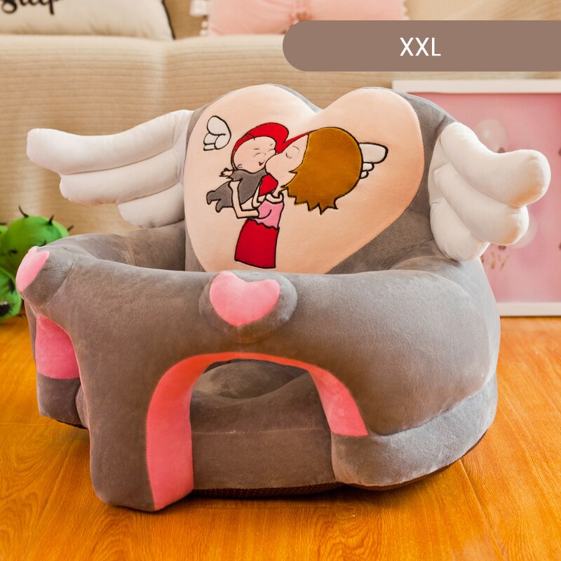 Infant Shining Baby Sofa Chair Baby Learn to Sit artifact 3 months 6 months Children Kids Sofa Training Chair Stool Anti-fall: G