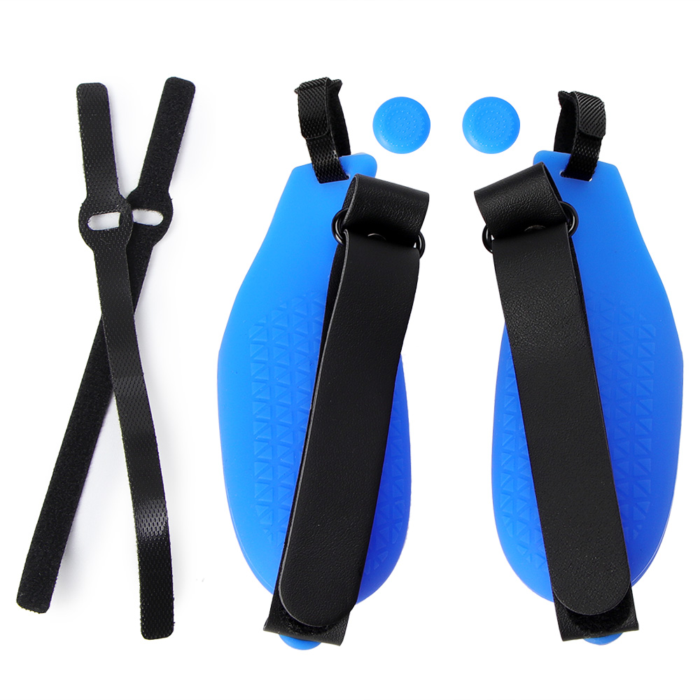Oculus Quest 2 VR Protective Cover VR Touch Controller Silicone Cover Skin Handle Grip For Oculus Quest 2 Accessories: blue1
