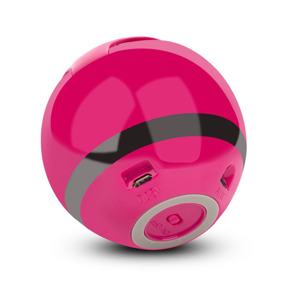 Ball Bluetooth Speaker With LED Light Portable Wireless Mini Speaker Subwoofer With Mic FM Multicolored Ball with Light Speaker