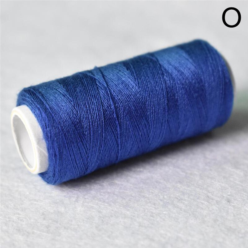 5 pcs/lot jean surverrouillage fils à coudre 50M fort Polyester fil Machine à coudre couture main artisanat accessoires 16 couleurs: O