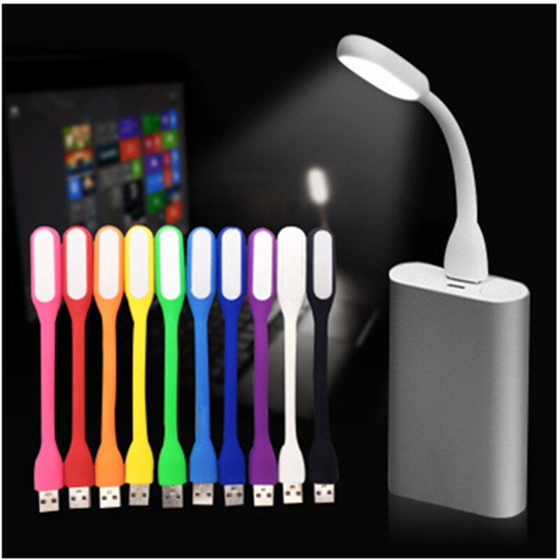 mini USB LED book light summer flexible foldable USB LED light mobile power computer notebook