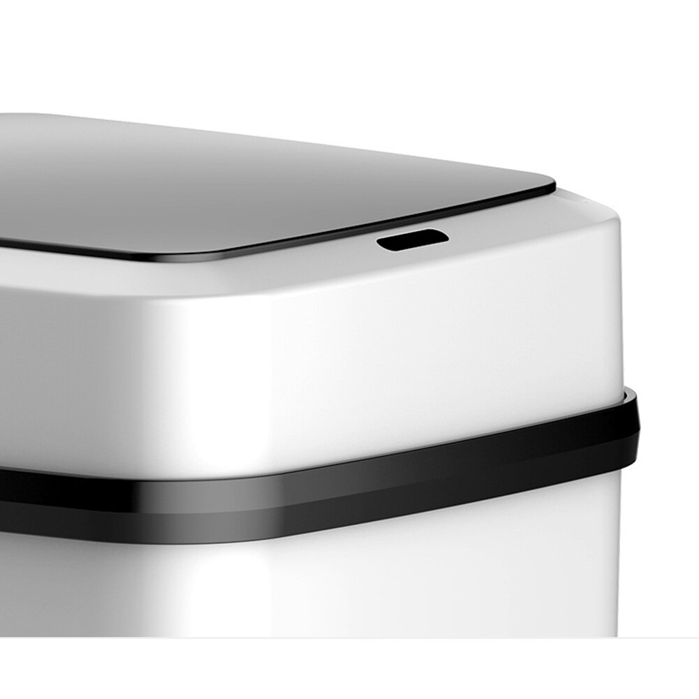Automatic Induction Storage Household Office Battery Powered Living Room Silent ABS Bathroom Waste Bin Trash Can Smart
